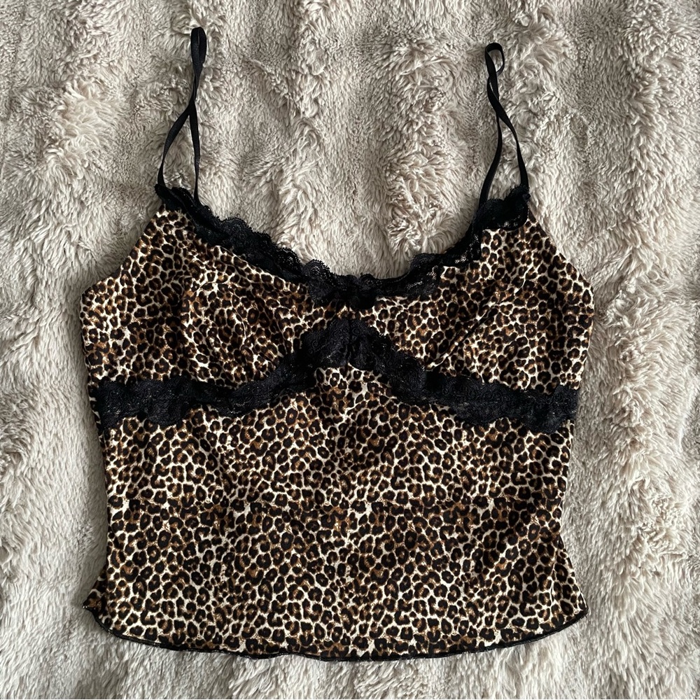 Leopard Print Tank Top